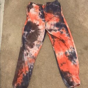 Tie-dye sweatpants